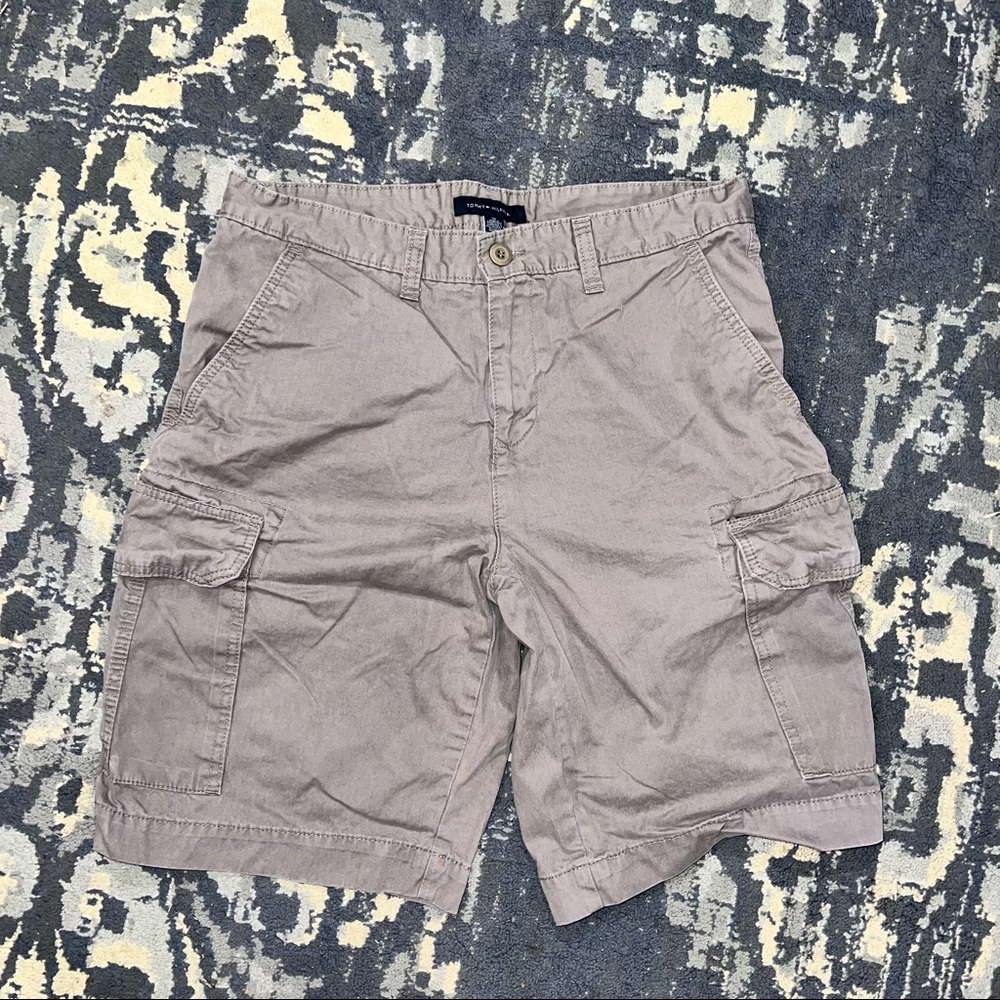 Tommy Hilfiger Gray Cargo Shorts Men's Size 34